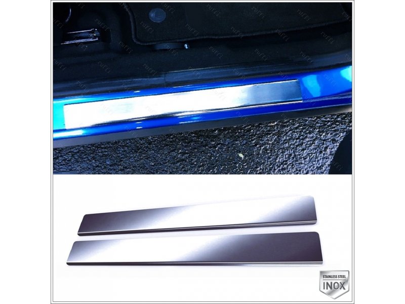 Door sill protection for Opel Astra J 2009-2015 Edition Chrome