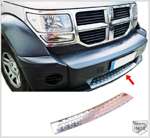 Dodge NITRO DODGE NITRO 2006-2012 Ön Tampon Koruması P.Çelik - 1001 000054