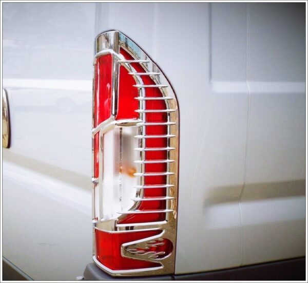 Peugeot BOXER Stop Çerçeve 2pcs. ABS CHROME, BOXER Rear Lamp Rim Cover 2pcs. ABS CHROME,2617650050 Stop Çerçeve 2pcs. ABS CHROME - 2617 650050