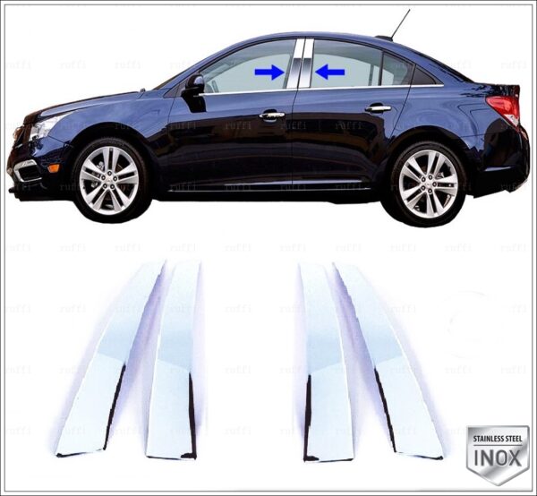 Chevrolet CRUZE SEDAN Kapı Direği Seti 4 pcs. P.Çelik - 1801 250076