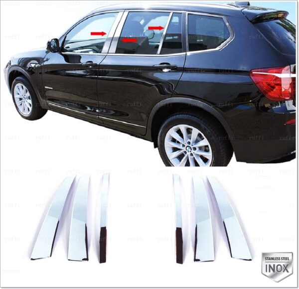 Bmw X3 F25 Kapı Direği Seti 6 pcs. P.Çelik - 1728 250073