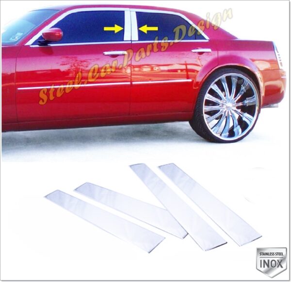 Chrysler 300C Kapı Direği Seti 4 pcs. P.Çelik - 2201 250127
