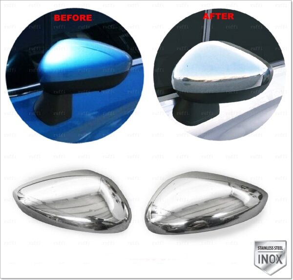Citroen C5  MK3 Ayna Kapağı 2 pcs. P.Çelik - 2713 200134