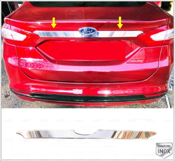 Ford MONDEO MK5 Bagaj Çıtası  P.Çelik SEDAN, MONDEO MK5 Rear Trunk Lid Cover S.Steel - SEDAN,1233700096 Bagaj Çıtası  P.Çelik SEDAN - 1233 700096