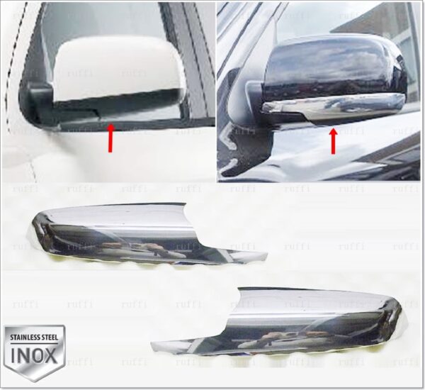 Hyundai SANTA FE  II Ayna Kapağı Altı 2pcs. P.Çelik - 1407 200022