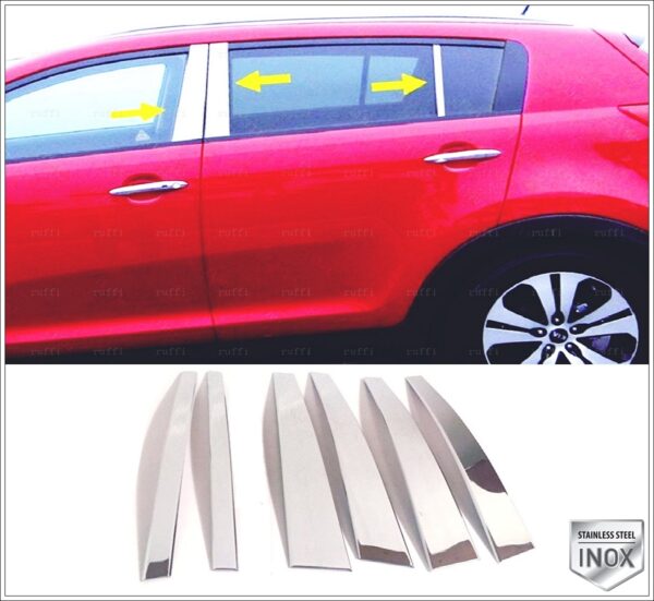 Kia SPORTAGE Kapı Direk Seti 6 pcs. P.Çelik - 4507 250027