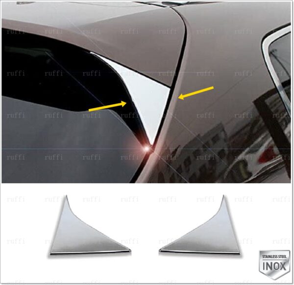 Kia SPORTAGE SL Arka Cam Köşe Çıtası 2 Pcs. P.Çelik, SPORTAGE SL Rear Window Corner Trim 2 pcs S.STEEL,4513000141 Arka Cam Köşe Çıtası 2 Pcs. P.Çelik - 4513 000141