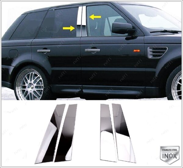 Range Rover MK3 Kapı Direği 4 pcs. P.Çelik - 4103 250160