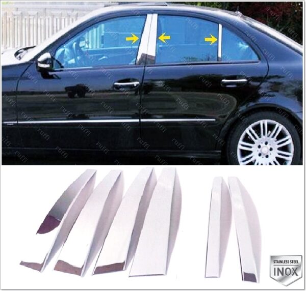 Mercedes C Class W203 Kapı Direği Seti 6 pcs. P.Çelik - 2115 250007