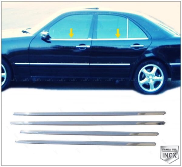 Mercedes E Class W210 Cam Çıtası 4 Pcs. P.Çelik - 2115 500193