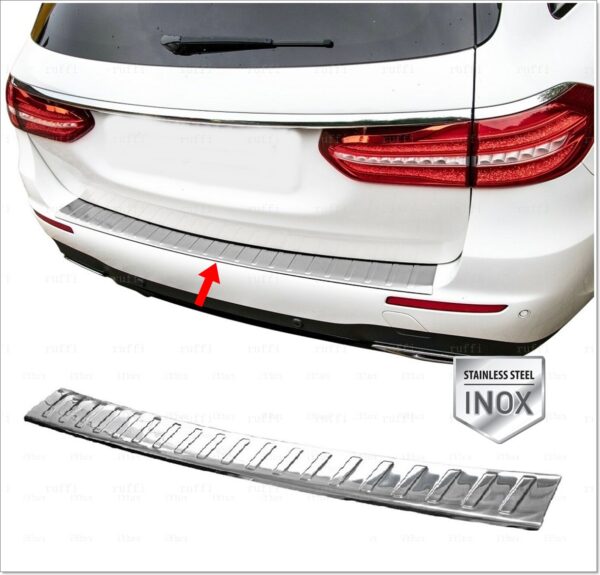 Mercedes E Class W213 Arka Tampon Üstü Koruma P.Çelik - SW - 2129 120118