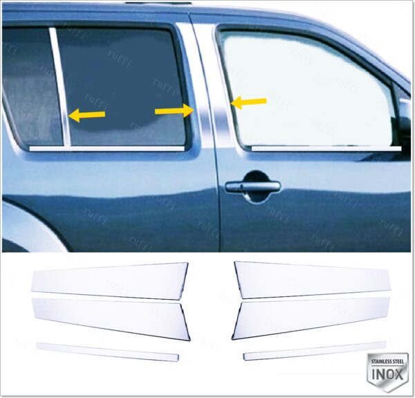 Nissan NAVARA  D40 Kapı Direği 6 pcs. P.Çelik - 2409 250042
