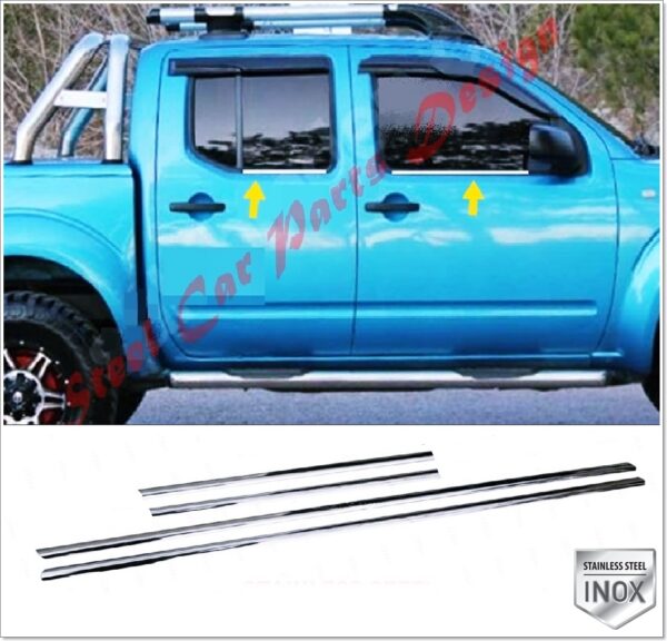 Nissan NAVARA  D40 Cam Çıtası 4 Pcs. P.Çelik - 2409 500047