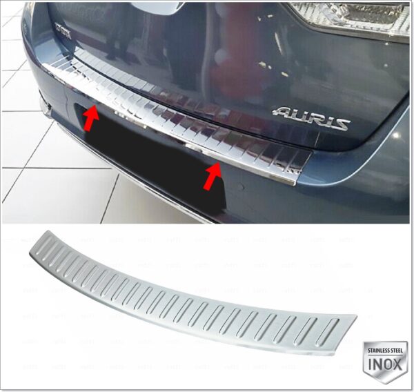 Toyota AURIS E18 Arka Tampon Üstü Koruma P.Çelik - HB, AURIS E18 Rear Bumper Sill Protector S.Steel - HB,3018120115 Arka Tampon Üstü Koruma P.Çelik - HB - 3018 120115