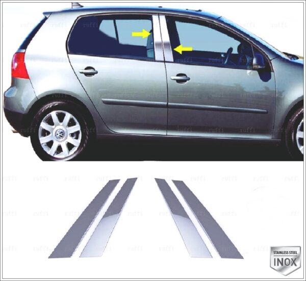 Volkswagen GOLF 5 Kapı Direği Seti 4 pcs. P.Çelik - 3509 250094