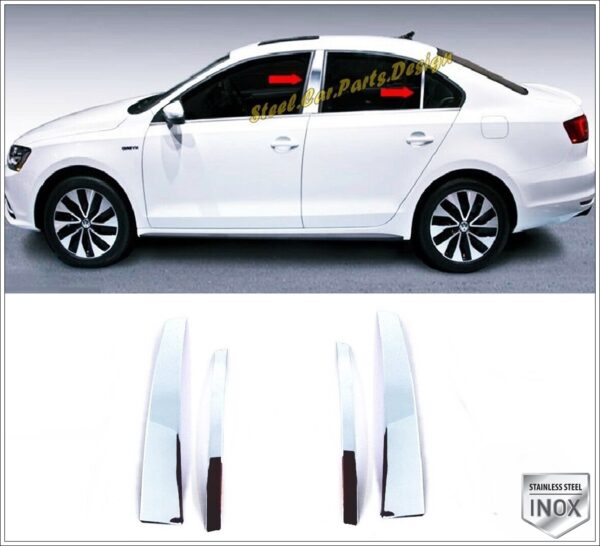 Volkswagen JETTA  IV Kapı Direği Seti 4 pcs. P.Çelik - 3538 250097