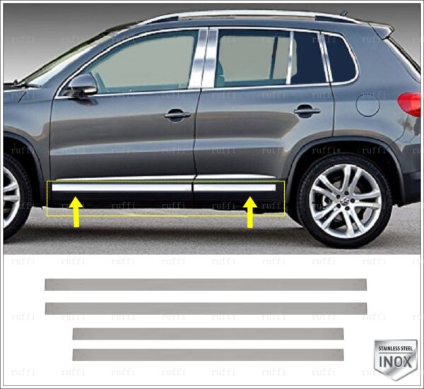 Volkswagen TIGUAN  MK1 Yan Kapı Çıtası 4 kapı P.Çelik - 3523 900014