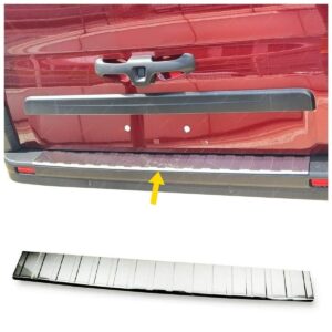 Renault TRAFIC  III RENAULT TRAFIC III 2015> Arka Tampon Üstü Koruma P.Çelik - 2820 120275