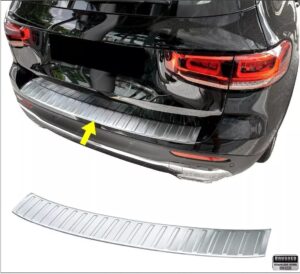 Mercedes GLB CLASS X MERCEDES GLB CLASS X247 2019> Arka Tampon Üstü Koruma P.Çelik (Taşlı) - 2160 120249T