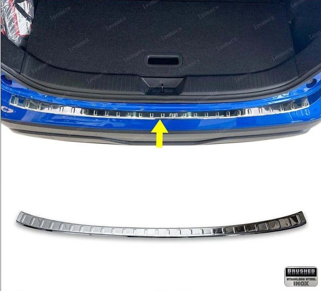 Nissan QASHQAI J12 NISSAN QASHQAI J12 2020> Arka Tampon Üstü Koruma P.Çelik (Taşlı) - 2436 120239T