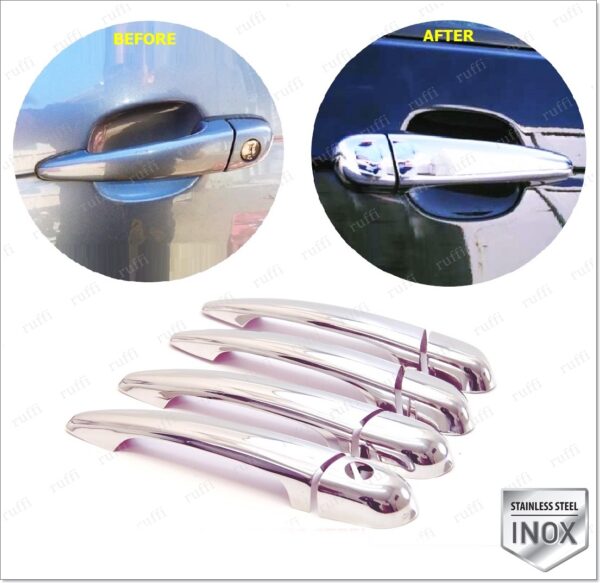 Bmw 3 Series E46 Kapı Kolu 4 kapı P.Çelik, 3 Series E46 Door Handle Cover 4 Doors S.Steel,1704100023 Kapı Kolu 4 kapı P.Çelik - 1704 100023