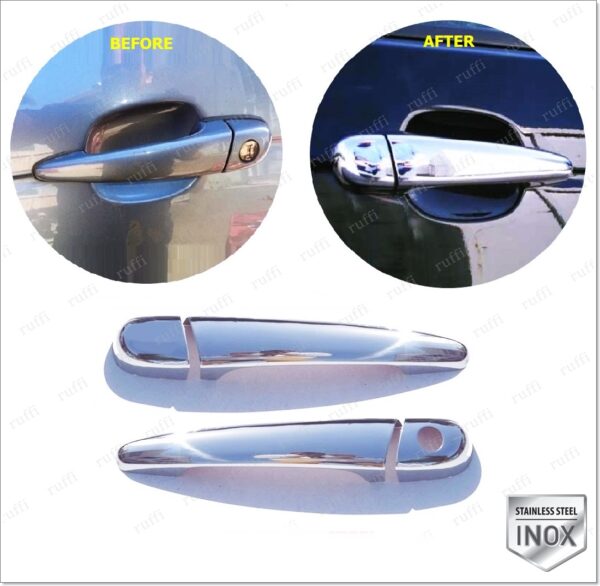 Bmw 3 Series E46 Kapı Kolu 2 kapı P.Çelik, 3 Series E46 Door Handle Cover 2 Doors S.Steel,1704100025 Kapı Kolu 2 kapı P.Çelik - 1704 100025