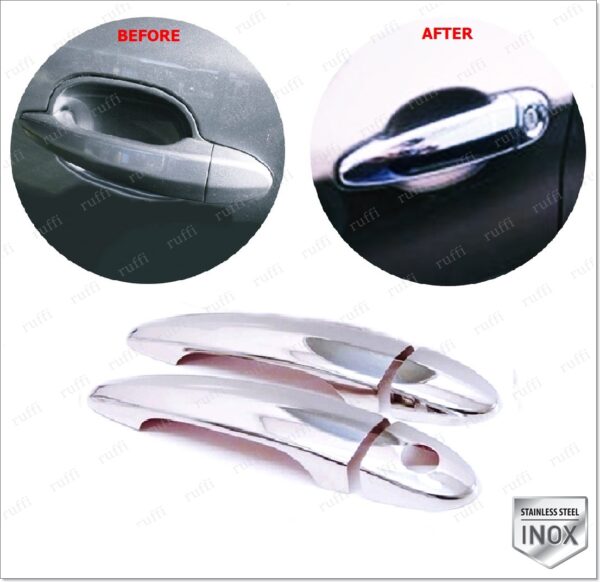 Bmw 6 Series E63 E64 M6 Kapı Kolu 2 kapı P.Çelik, 6 Series E63 E64 M6 Door Handle Cover 2 Doors S.Steel,1715100027 Kapı Kolu 2 kapı P.Çelik - 1715 100027