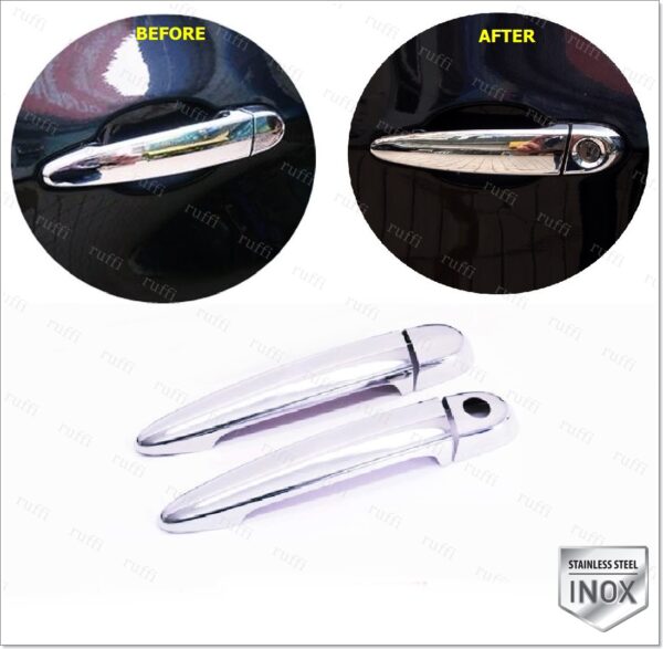 Bmw 2 Series F22 F23 Kapı Kolu 2 kapı P.Çelik, 2 Series F22 F23 Door Handle Cover 2 Doors S.Steel,1723100029 Kapı Kolu 2 kapı P.Çelik - 1723 100029