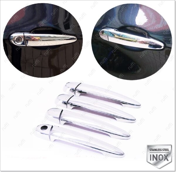 Bmw 3 Series E90 E91 Kapı Kolu 4 kapı P.Çelik ENGLAND, 3 Series E90 E91 Door Handle Cover 4 Doors S.Steel RHD DRIVE,1706100124 Kapı Kolu 4 kapı P.Çelik ENGLAND - 1706 100124