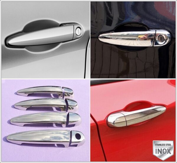 Bmw 3 Series E90 E91 Kapı Kolu 4 kapı P.Çelik (LED PAKET), 3 Series E90 E91 Door Handle Cover 4 Dr S.Steel (LED VERSION),1706100215 Kapı Kolu 4 kapı P.Çelik (LED PAKET) - 1706 100215