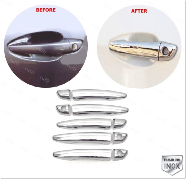 Citroen BERLINGO MK3 Kapı Kolu 5 kapı P.Çelik - Arka Çift Kapı - ÜÇ DELİK, BERLINGO MK3 Door Handle Cover 5dr-Rear Twin Dr-THREE HOLE,2731100267 Kapı Kolu 5 kapı P.Çelik - Arka Çift Kapı - ÜÇ DELİK - 2731 100267