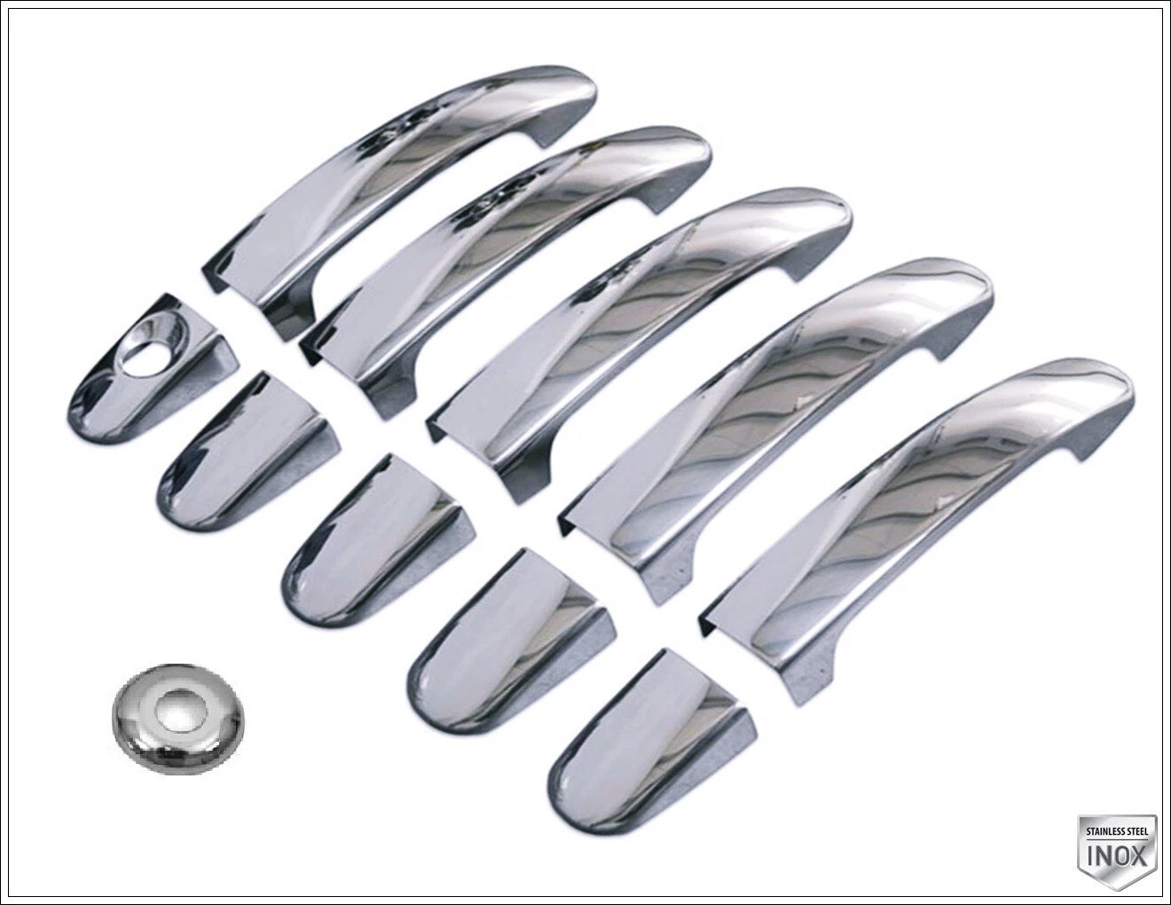 Ford CUSTOM FORD CUSTOM 2012> Kapı Kolu 5 kapı 11 Prç. P.Çelik (Tek Kilit Delik) - 1224 100351