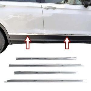 Volkswagen TIGUAN  MK2 VW TIGUAN MK2 2016> Yan Kapı Çıtası 4 kapı P.Çelik (LONG - 7 KOLTUKLU) - 3533 900100