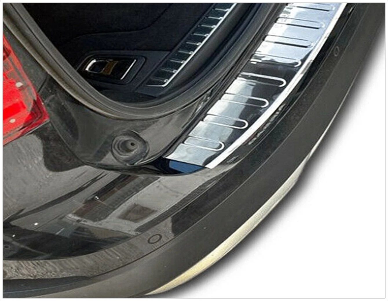 Volvo V90 MK2 VOLVO V90 2016> Arka Tampon Üstü Koruma P.Çelik - 4711 120211 - Görsel 2