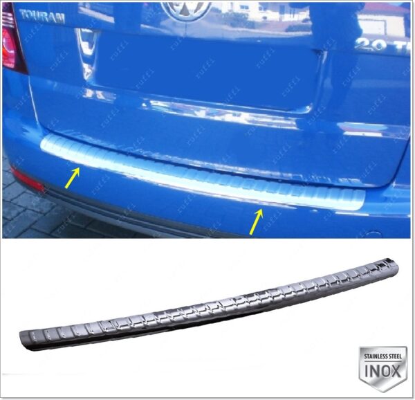 Volkswagen TOURAN MK1 MK2 Arka Tampon Üstü Koruma FORMLU - 3524 120020