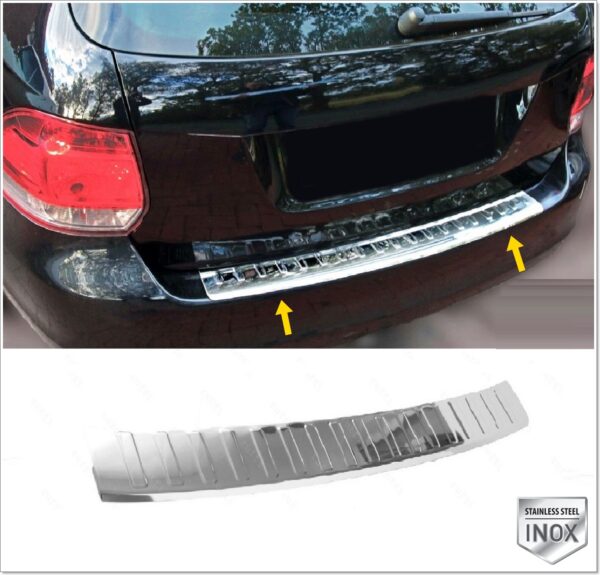 Volkswagen GOLF 5 Arka Tampon Üstü Koruma P.Çelik - SW - 3509 120043