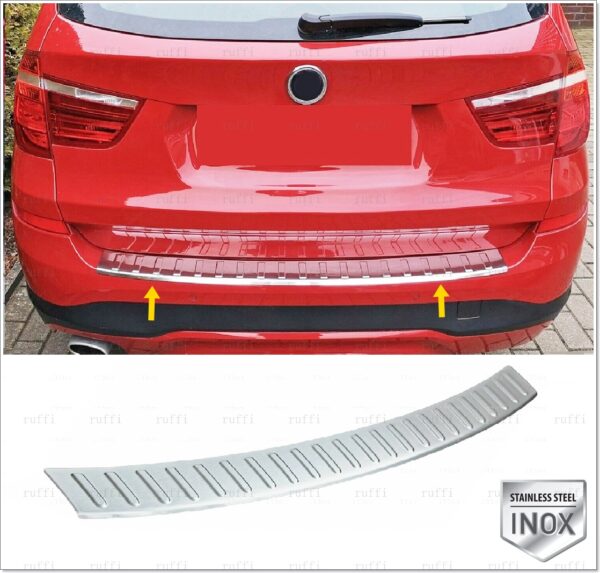 Bmw X3 F25 Arka Tampon Üstü Koruma FORMLU P.Çelik - 1728 120046