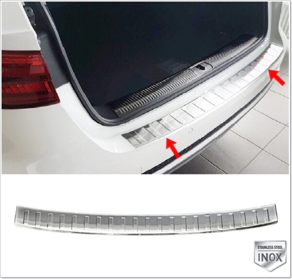 Audi A4 B9 Arka Tampon Üstü Koruma P.ÇELİK - SW - 1622 120134