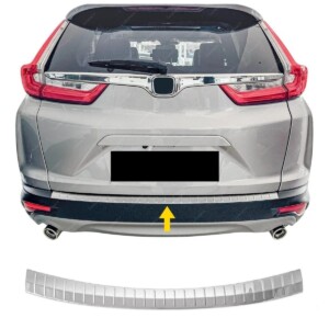 HONDA CR-V MK6 HONDA CR-V MK6 2020> Arka Tampon Üstü Koruma P.Çelik Parlak Glossy