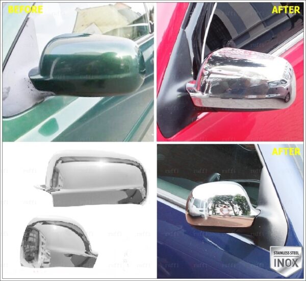 Volkswagen BORA Ayna Kapağı 2 pcs. P.Çelik - 3502 200037