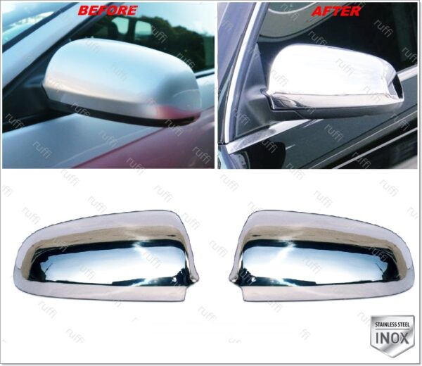 Audi A4 B6 B7 Ayna Kapağı 2pcs. P.Çelik - 1608 200088