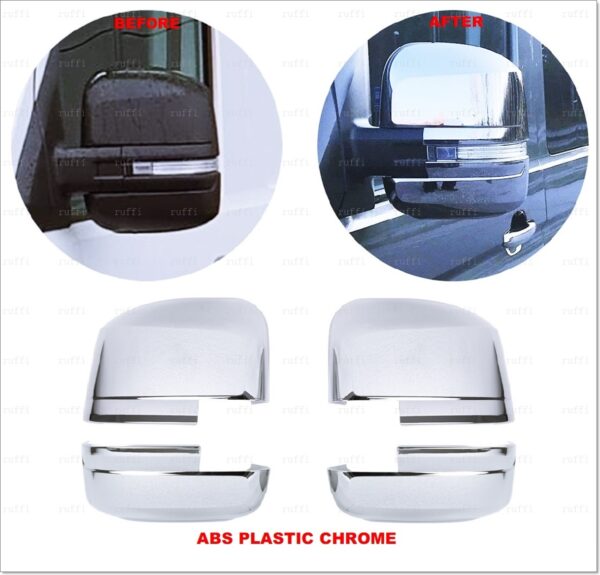 Volkswagen CRAFTER Ayna Kapağı ABS Krom - 3535 200135