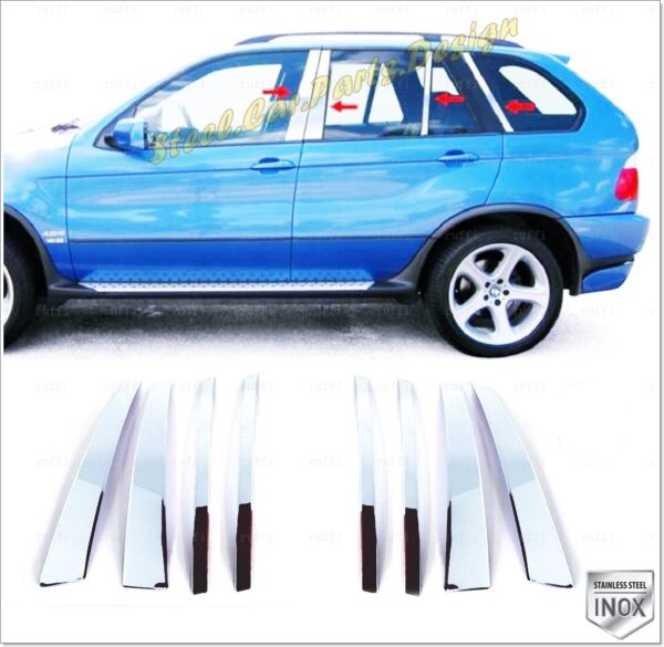 Bmw X5 E53 Kapı Direği Seti 8 pcs. P.Çelik - 1709 250083