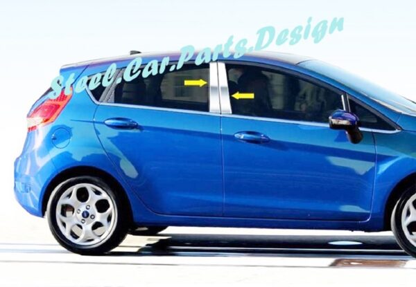 Ford FIESTA  MK6 Kapı Direği Seti 4 pcs. P.Çelik - 1216 250115