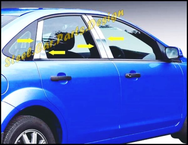 Ford FOCUS  Mk2 Kapı Direği Seti 8 pcs. P.Çelik - 1204 250116