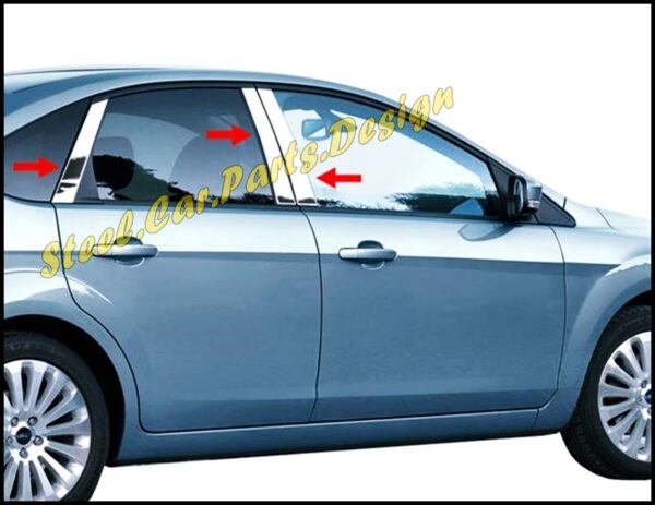 Ford FOCUS  Mk2 Kapı Direği Seti 6 pcs. P.Çelik - 1204 250117