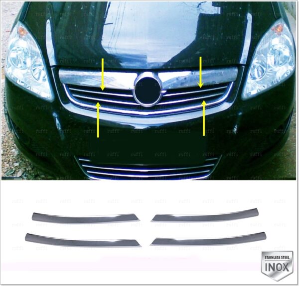 Opel ZAFIRA B Ön Panjur 4 pcs. P.Çelik - 2516 400047