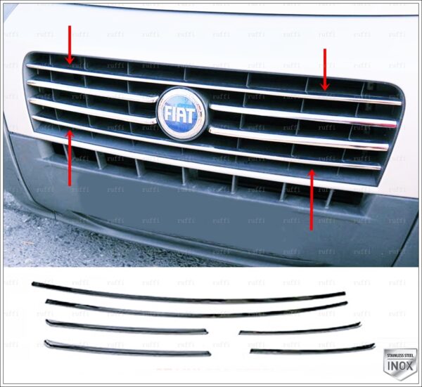 Fiat DUCATO Ön Panjur 6 pcs. P.Çelik - 1113 400049