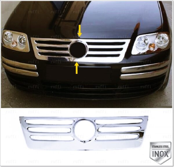 Volkswagen CADDY  III Ön Panjur 1 prç. P.Çelik FORMLU - 3503 400056