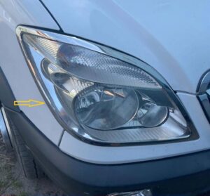 Mercedes SPRINTER W906 Far Çerçevesi 2 pcs. P.Çelik - 2107 130011